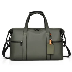 Unisex Fashion Carry on Duffle Bag Men’s Travel Duffel Shoulder Basg Weekender Vintage Overnight Bag
