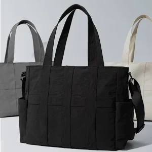 Unisex Large Capacity Tote Bag for Men Women Water Resistant Outdoor Travel Sports Fitness Crossbody Sling Bag Multi-Function