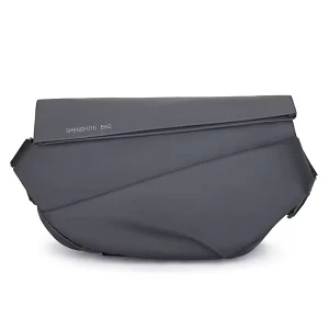 Unisex Luxury Leather Waist Bag Custom Crossbody Fanny Pack Waterproof PU Design Oxford PVC Material Men’s Messenger Bag Women