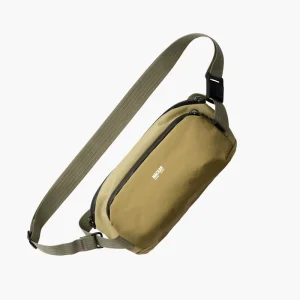 Unisex Multifunctional Pillow Shape Nylon Waist Bag Waterproof Crossbody Design with Zipper Closure for Daily Use