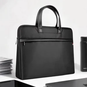Unisex Office Computer Bag Oxford with Waterproof Office Bag Men Briefcase Laptop Bag Travel Computer Bags