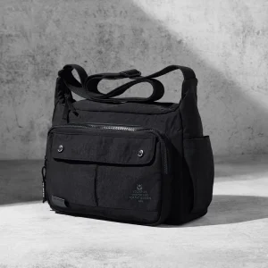 Unisex Oxford Crossbody Bag with Fashionable Design Waterproof Function with Soft Handle Men’s Chest Bag for Storge