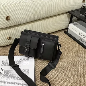 Unisex Shoulder Mini Small Little Hand Bags Sac Saddle Handbags Purses and Crossbody Messenger Bag