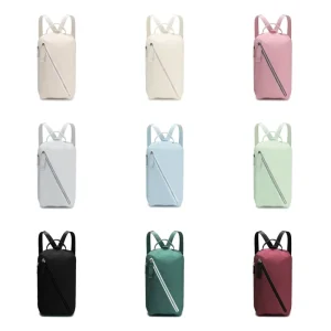 Unisex Yoga Fitness Bag for Outdoor Sports Waterproof Small Backpack With Zipper Closure Men’s and Women’s Gym Messenger Bag