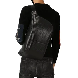 Universal Crossbody Bags Genuine Leather Men’s Chest Bags Large Capacity Waist Bags