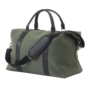Utility Water Resistant Overnight Travel Women Men’s Duffle Bag Canvas Weekender Bag with Shoulder Strap & Handles