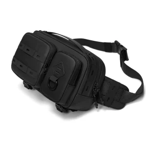 Versatile Convertible Anti Theft 11 Inches Sling Bag for Men Quick Release Design Water Resistant Breathable Men’s Chest Bag