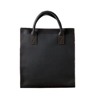 Versatile Leisure Men’s Bag Vegan Leather Handbags Tote Bag for Men