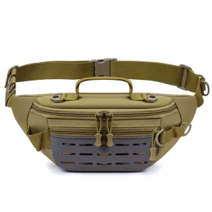 Versatile Men’s Chest Bag Ideal for Outdoor Activities like Running Cycling & Fishing with Phone Compartment