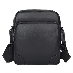 Vintage Messenger Bag Men’s Genuine Leather Shoulder Bag for Men Leather Man Small Cross Body Bags