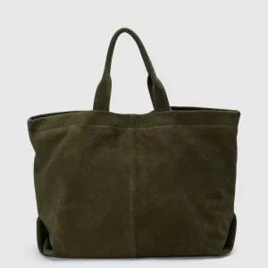 WEILIDA Fashion Suede Women’s Men’s Handbag with Logo Large Capacity Lightweight Portable Design Button Closure Polyester Lining