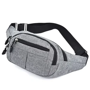 Waist Bag Men’s Casual Bag One-Shoulder Chest Bag Lightweight Sports Men’s Messenger Backpack
