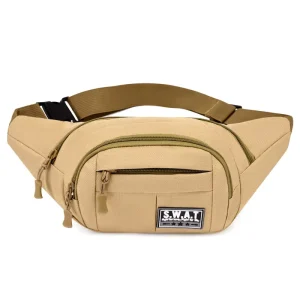 Waist Bag Mobile Men’s and Women’s Waist Bag Multi Functional Water Repellent Construction Site Work Cashier Bag