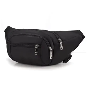 Waist Pack Bag Fanny Pack Hip Bum Bag With Adjustable Strap For Outdoors Workout Traveling Casual Running Hiking Cycling