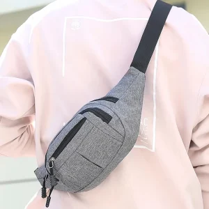 Waistband Banana Waist Bags Waist Bag Men Travel Purse Bolso Cintura Black Waist Chest Bag for Mens