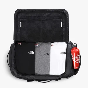 Water Resistant Backpack with Removable Shoulder Straps Recycled Ballistic Nylon Duffle Bag