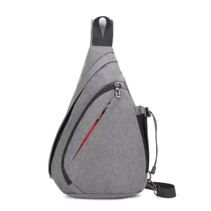 Water Resistant Men’s Sport Chest Vest Rig Bag Pack for Running Cycling