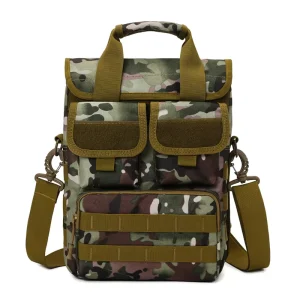 Water-Resistant Outdoor Waterproof Men’s Handbag Casual Hiking Light Weight Crossbody Multifunctional Tool Bag