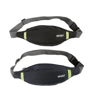 Water Resistant Sports Waist Bag Fashion Sling Cross Body Fanny Pack With Logo For Women Men Running Fitness Travel
