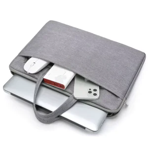 Waterproof 15-Inch Portable Soft Lightweight Laptop Bag Unisex for School Travel Business Use