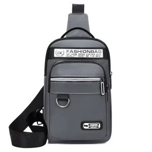 Waterproof Anti-Theft Men’s Minimalist Chest Sling Bag Large Capacity Multipurpose Crossbody Pack for Outdoor Commute Travel