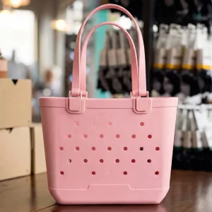Waterproof Beach Bag for Women Sand Proof Tote Bag with Zipper and Pockets Pool Shoulder Bag