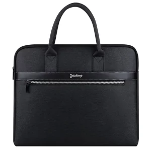 Waterproof Black Hand-held Briefcase Men’s Thick File Bag Women’s Business Notebook Briefcase&file Cover