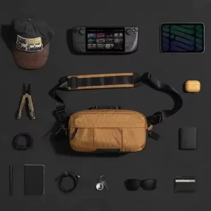 Waterproof Fashion Man Pouch Fanny Pack Chest Bag Custom Sling Bag Men’s Crossbody Bag for Men