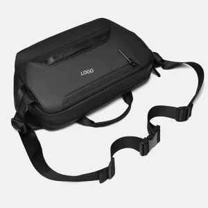 Waterproof Film Men’s Messenger Bag Large Capacity Durable Crossbody Bag for Business Travel Daily Use