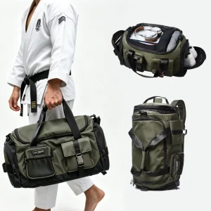 Waterproof Jiu-jitsu Crossfit Backpack Sport Travel Bags for Men Duffle Bag Martial Arts & Fitness Gym Bag