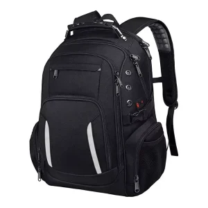 Waterproof Large Capacity Custom Logo Business Travel Laptop Backpack Men Oxford Commute Rucksack Backpack Bag