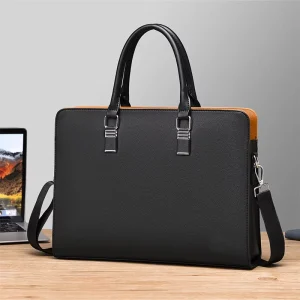 Waterproof Lightweight Business Laptop Sleeve Stylish Durable Shoulder Crossbody Laptop Bag for Men Women Daily