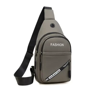 Waterproof Men’s Outdoor Crossbody Bag Lightweight All-match Handbag Film Coated Business Shoulder Bag