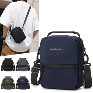 Waterproof Men’s Shoulder Crossbody Bag Versatile Shoulder Bag and Crossbody Bag for Sports and Travel