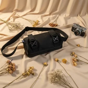 Waterproof Nylon Fabric Men’s Luxury Vintage Crossbody Shoulder Bag Trendy Lightweight