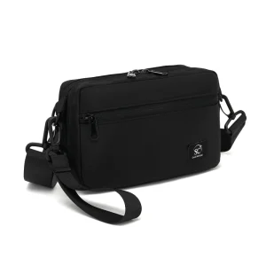 Waterproof Nylon Lightweight Adjustable Waist Fanny Pack Chest Sling Crossbody Bag for Travel Walking Workout Daily