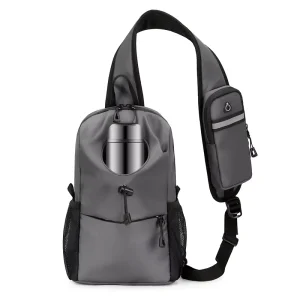 Waterproof Oxford Cloth Men Chest Bag Large Capacity Anti theft Multifunctional Sling Crossbody Bag