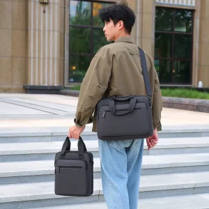 Waterproof Oxford Laptop Briefcase Handbag Set Portable Tablet & Computer Protection Men’s Business Travel Outdoor Bag