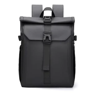 Waterproof Oxford Polyester Business Travel Laptop Backpack Air Cushion Belt Men 20-35L Capacity Factory Direct
