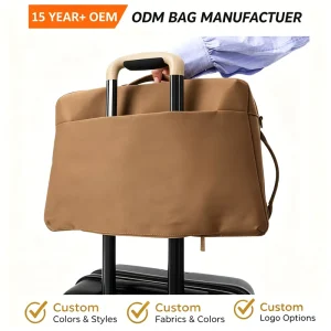 Waterproof Polyester Zipper Gym Travel Duffel Bag, Customized, Durable, Large Capacity for Men Women