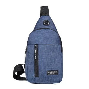 Waterproof Sports Backpack Office Portable Chest Bag Men’s Crossbody Bag