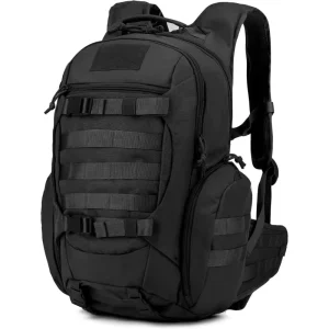 Waterproof Tactical Backpack for Outdoor Survival and Hiking Durable 1000D Nylon MOLLE System and Emergency Bug Out Bag