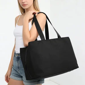 Waterproof Travel Duffel Bag Business Laptop Sleeve Men’s Shoulder Bag Nylon Tote Bag Custom