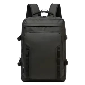 Waterproof Unisex Laptop Backpack Zipper Closure Letter Eco Friendly Large Capacity Expandable for Outdoor Business Travel