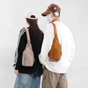 Waterproof Zipper Unisex Trendy Multi use Adjustable Breathable Lightweight Functional Summer Crossbody Tote Bag for Women