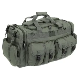 Waxed Waterproof Large Custom Logo Canvas Outdoor Assault Utility Travel Tactical Gear Workout Gym Duffle Bags for Men Woman