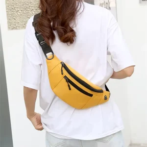Women’s Men’s Chest Bag Mobile Phone Bag Custom Logo Waterproof Fanny Pack Waist Bag
