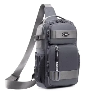 ZWY189 New Oxford Waterproof Men Chest Bag Shoulder Crossbody Bag Men Outdoor Riding Sport Travel Daily Work Chest Bag