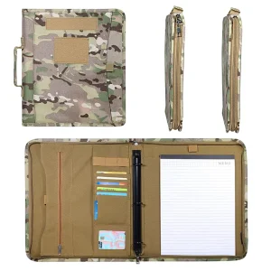 Zipper Men’s Tactical Oxford Office File Folder Laptop Bags Document for Documents Men