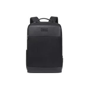 export to USA & EU Men’s Business Backpack Commuter PU 15 Inch Computer Bag Waterproof Large Capacity Air Cushion Straps